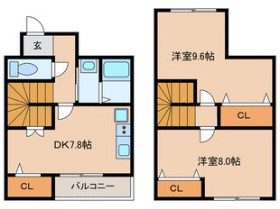 メゾン・ド・やまいちの物件間取画像